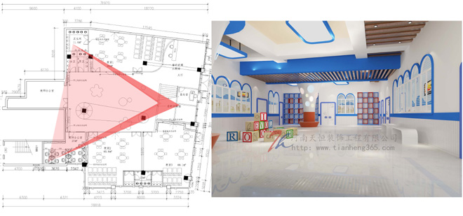 洛阳幼儿园装修设计|河南天恒装饰公司